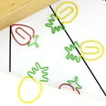 thumbnail image 5 of Novelty Shape Paper Clip Colorful Paper Clip, Metal Fruit Design Paper Clip Set, 5 of 17