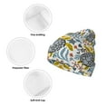 thumbnail image 3 of Pofeuu Sea Turtle Print Beanie Hat for Men Women Knit Winter Hat Warm Cuffed Skull Beanie Slouchy Soft Unisex, 3 of 6