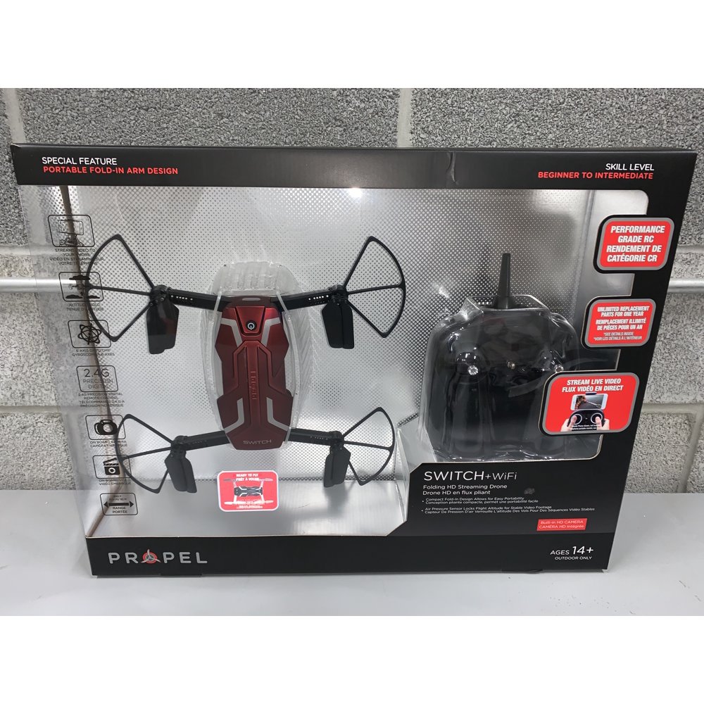 Propel Switch Wififolding Arm HD Streaming Video Drone6 Axis Gyro 3