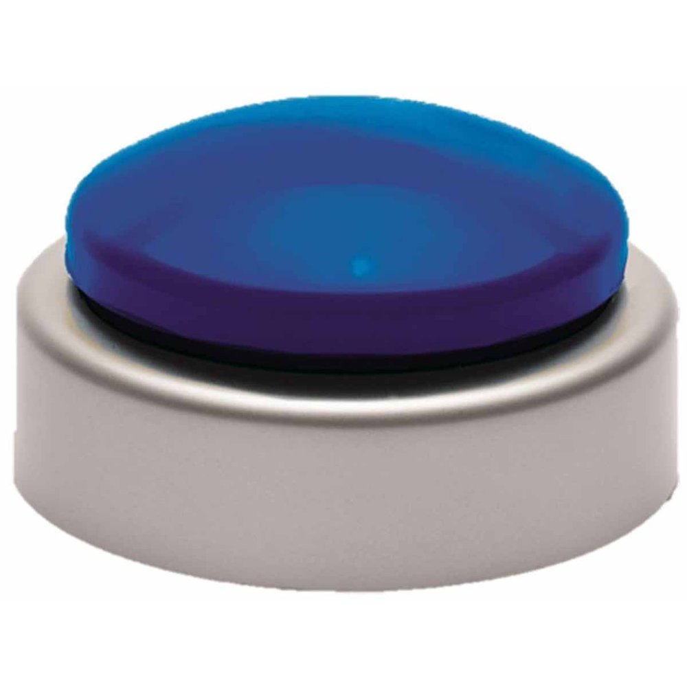 LS&S Extra Large Button Talking Clock, A simple clock for the blind
