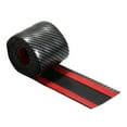 thumbnail image 1 of Labymos Universal Car Sticker 4D Carbon Fiber Rubber DIY Door Sill Protector Edge Guard 2m, 1 of 8