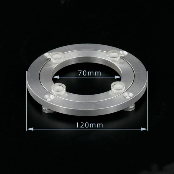 Kitchen Dining Table Rotating Bearing Turntable Height Offset Lazy Susan Base 5In YIWEI