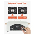 thumbnail image 4 of Autoclave Machine 2L, High Temp Cleaner - 428°F, Adjustable Timer, Nail & Lab Tool Sterilizer, 4 of 7