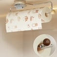 thumbnail image 4 of Bathroom Kitchen Suction Cup Paper Towel Holder, Removable Wall Mounted Wrap & Tissue Dispenser, 4 of 14