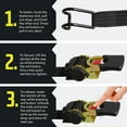 thumbnail image 4 of DC Cargo Boat Transom Tie Down Straps 2"x38" Gunwale Retractable  Straps 2-pack, 4 of 8