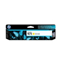HP 971 Yellow Original Ink Cartridge, ~2,500 pages, CN624AM