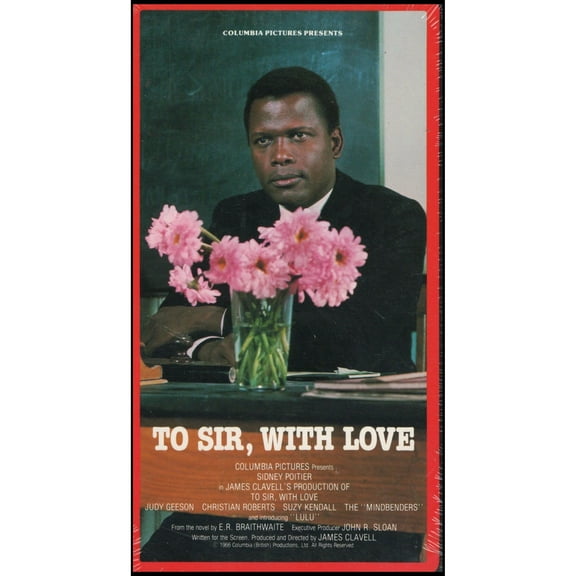 To Sir With Love (VHS Tape)