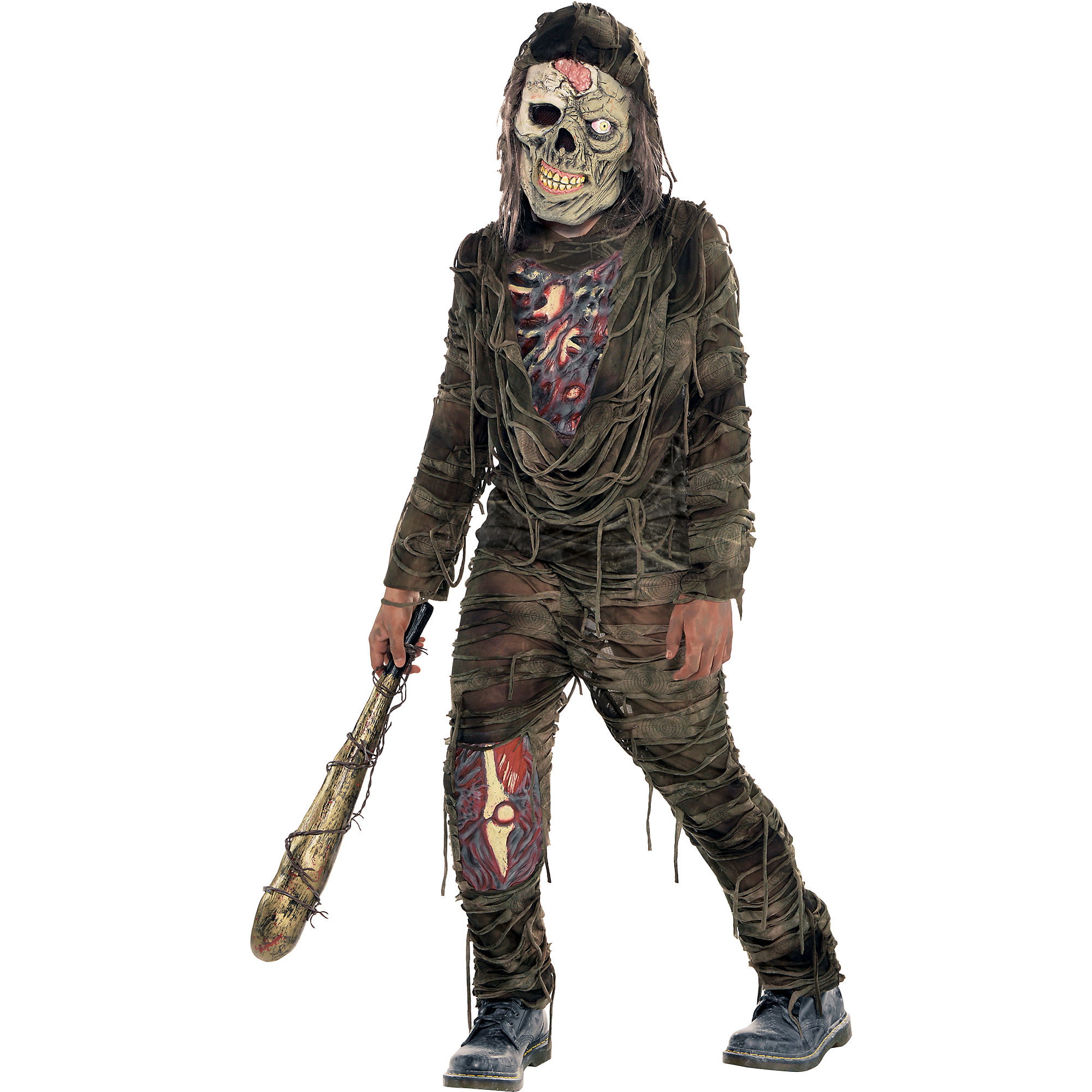 Amscan 847673 Boys Creepy Zombie Costume, Large, Multicolor - Walmart ...