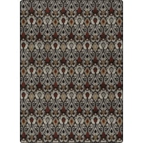 Milliken Imagine Area Rug MARIMBA IRON Marimba Iron Rows Banded 2 8 x 3 10 Rectangle