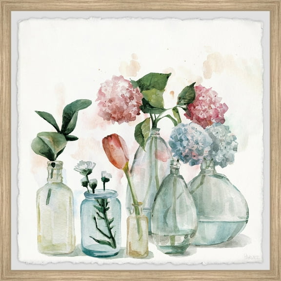 Parvez Taj Bottled Up Framed Painting Print