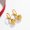 Gold, variant on Women's 925 Sterling Silver Infinity Figure 8 Dangle Drop Earrings, Hypoallergenic Hook Earrings with Paved Cubic Zirconia Crystal, Elegant Jewelry Gift for Wedding Anniversary Birthday Daily Wear