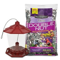 Pennington Earth Smart Grand Ecozebo 10lb Capacity Wild Bird Feeder and Feed Starter Kit 1 Each