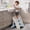Baby Blue, variant on Adjustable Toddler Step Stool with Handles, Converts from 3-Step to 2-Step as Kids Grow, Non-Slip Safety Stool for Bathroom Sink, Kitchen Counter, Potty Training and Everyday Household Use-Grey