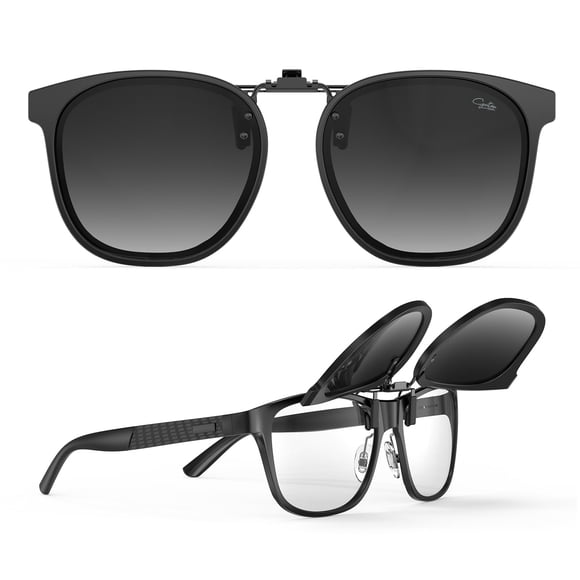 Gafas de sol polarizadas Goiteia grandes con clip para mujer y hombre