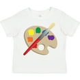 thumbnail image 3 of Inktastic Artist Palette and Brush Boys or Girls Toddler T-Shirt, 3 of 5