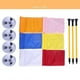 thumbnail image 2 of White Golf Green Flag, Two-Section Detachable Flagpole, Easy to Carry Green Target Flag Hole Cup, 2 of 5
