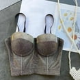 thumbnail image 2 of Women's Sexy Fashion Design Sense Small Vest Outer Corset, 2 of 3