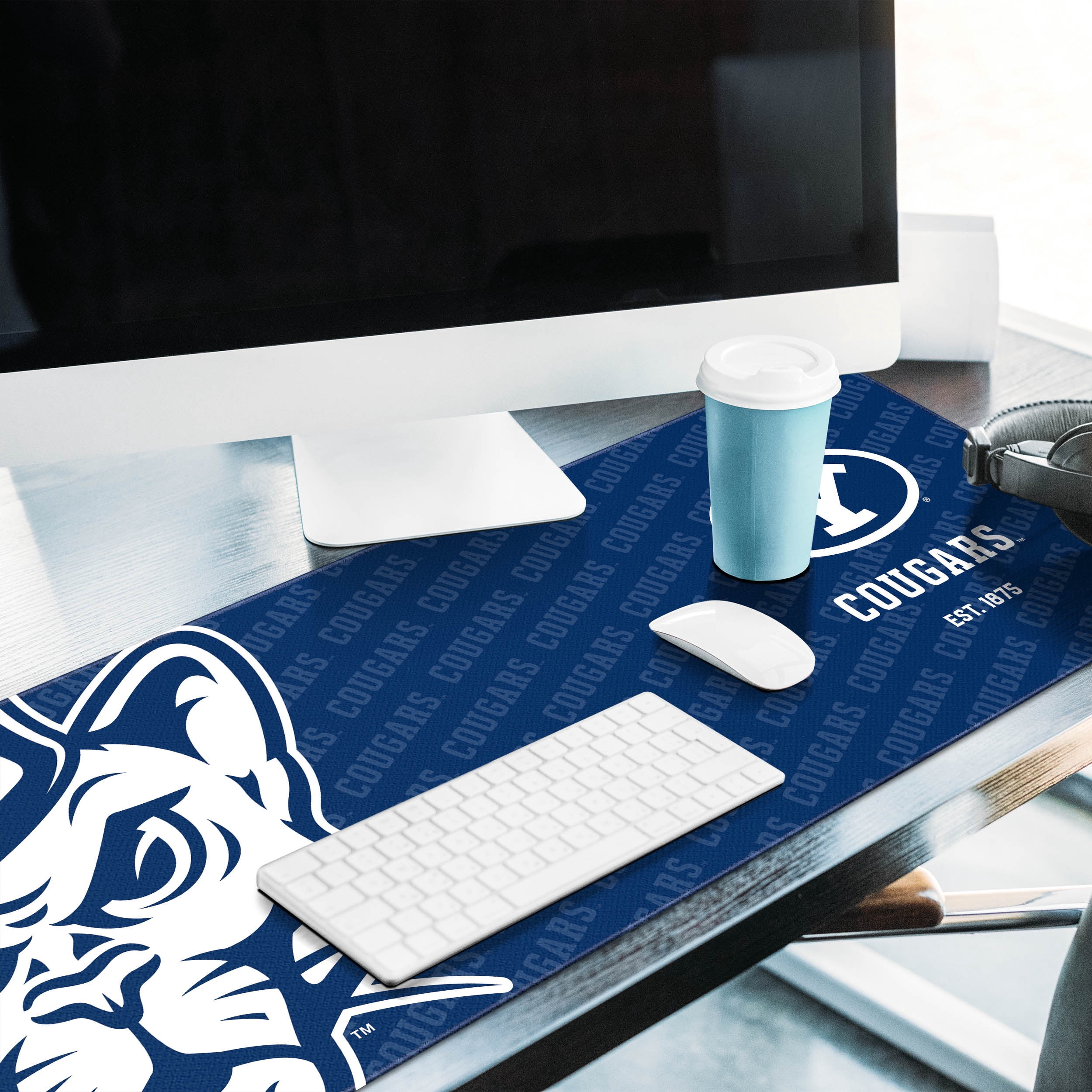 BYU Cougars Logo Series Desk Pad SMU