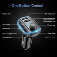 thumbnail image 4 of Binmer Car MP3 Bluetooth 5.0, One Click, Heavy, Lossless Sound Quality, Blue Ambient Light, Car Bluetooth Hands-, Multifunctional Bluetooth Reception, 4 of 7
