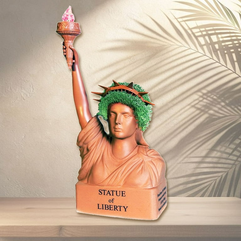 Chia Pet Special Edition: Statue of Liberty with Torch Light