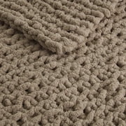 Chenille Chunky Knit Throw