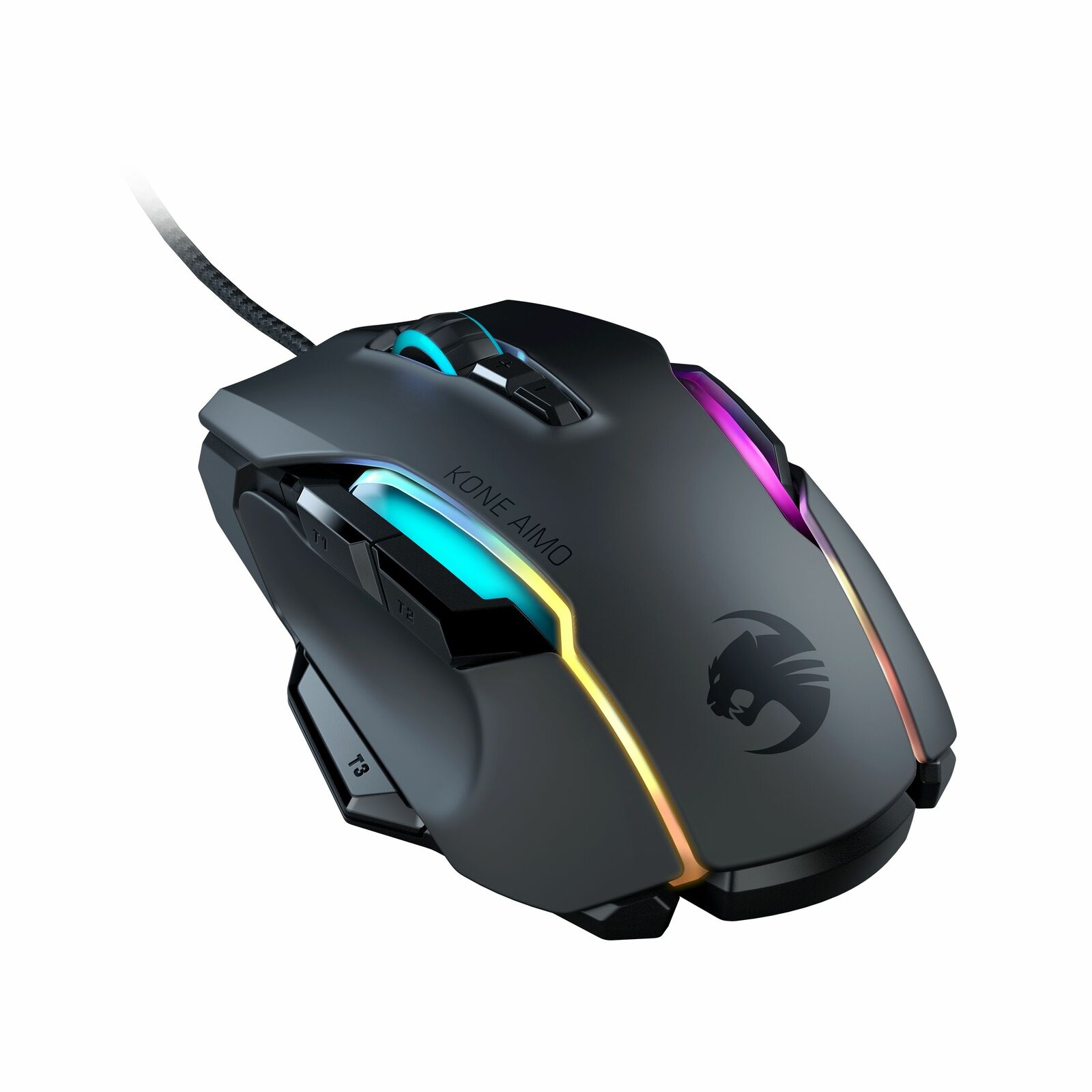 ROCCAT ROC-11-820-BK Kone AIMO Remastered RGBA Smart Customization Gaming Mouse - Black - image 4 of 6