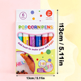 thumbnail image 2 of Popcorn Pens Puffy Paint Markers 3D Bubble Art Drawing Markers Magic Markers For DIY Crafts Greeting Cards Canvas Paper Art Projects Creative Handmade Decoration, 2 of 6