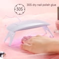 thumbnail image 3 of UV Nail Lamp Quick Safe Gel Polish Dryer Timer Setting Easy Use Portable Foldable Compact Mini Light, 3 of 9