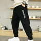 thumbnail image 2 of Odeerbi 8-15 Años Niños Algodón Pantalones de Deporte Deportivo Entrenamiento Pantalones de Jogger Color Sólido Afuera Joggers Lindos, 2 of 4