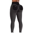 thumbnail image 2 of DHFJKG Yoga Workout Leggings For Women Sports High Waisted Soft Running Fitness Athletic Pants With Back Pockets Versatile Tights, 2 of 9
