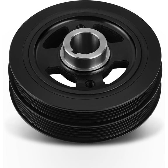 A-Premium Engine Harmonic Balancer Crankshaft Pulley Compatible with Toyota Corolla 1989-1997, Celica 1990-1997 & Geo Prizm 1993-1997, DOHC L4 1.6L 1.8L, Replace# 1347015070, 1347016030