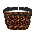 thumbnail image 1 of Disketp Halloween Bat Riñonera de Doble Capa, Bolsa de Cintura Ajustable para Viajes, Correr y Senderismo, Riñonera Ligera para Hombre y Mujer, 1 of 9