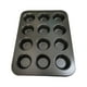 thumbnail image 1 of Antiadherente Mollete Al Carbono Galleta Magdalena Mol Agujeros Gris Gloria Mini Cake Pan, 1 of 8