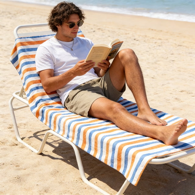Manta ligera y ultrafina de microfibra para playa, resistente a la arena, de secado rápido, muy absorbente, suave, transpirable y portátil. Imprescindible para la playa. Toallas de playa de poliéster.