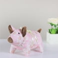 thumbnail image 3 of Country Floral Easter Piglet Spring Figure - 10" - Pink and Brown, 3 of 3