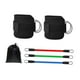 thumbnail image 3 of Bandas de resistencia para tobillos con puños, equipo de entrenamiento para gimnasio en casa, bandas de ejercicio, juego de con pesas para tobillos Negro, 3 of 8