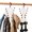 Red, variant on V Shaped Double-Sided Closet Organizer Hanger, Heavy-Duty 360° Swivel Triangle Closet Organizer for Bathroom Behind Door Wardrobe Space Saver