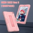 thumbnail image 6 of SaniMore Hybird Case for Walmart Onn 8 Inch Gen 3 2022(Model:100071483), Kids-friendly Hidden Kickstand Shockproof Anti-drop Tri-layer Heavy Duty Protective Shell for Walmart Onn 8" 3rd, Rosegold, 6 of 10