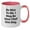 White/Pink, variant on Funny Chef Coffee Mug, Gifts from Friends to Chef, Be Nice To Me, Two Tone Coffee Mug, Birthday Unique Gifts for Men, Women, Coworkers, Family, and Friends
