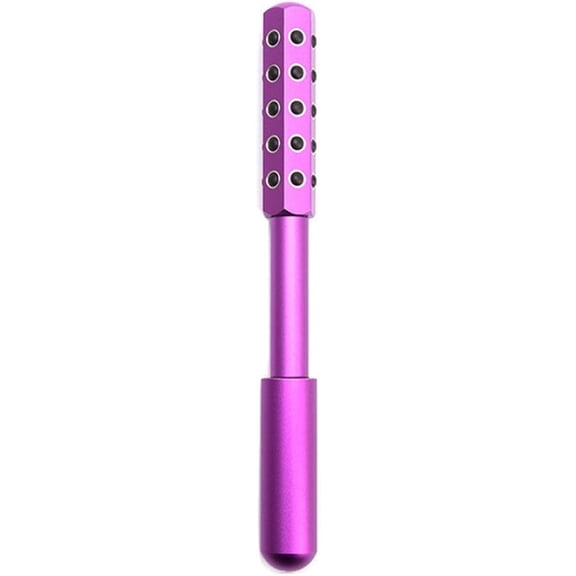 Radiance Roller - Germanium Stone Uplifting Face/eye/body Massage Beauty Roller/tool For Skin Tightening/firming, De-puffing, Anti-aging And Tension Relief (purple)…