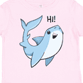 thumbnail image 4 of Inktastic Hi- Cute Shark Boys or Girls Toddler T-Shirt, 4 of 5