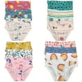 thumbnail image 2 of Premium Toddler Girls' Briefs 12-Pack by B&Q: Sizes 2T-7T for Comfort and Style, 2 of 5