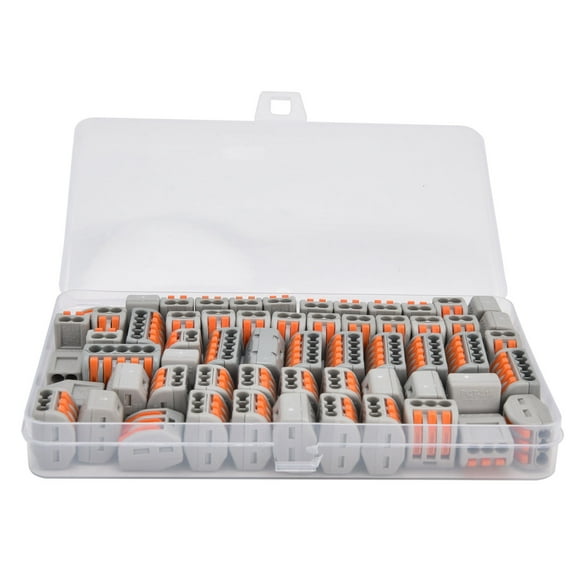 Quick Connect Wire Connectors, Lever Nuts Electrical For Solid Stranded Flexible Wires