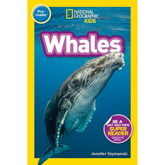 National Geographic Kids Readers Whales (National Geographic Kids Readers, Pre-Reader), (Paperback)