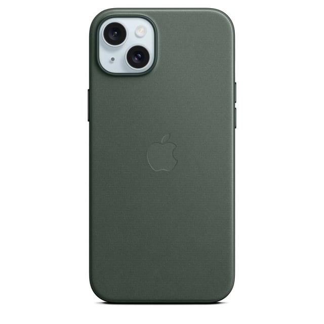 Funda de teléfono Apple FineWoven para iPhone 15 Plus con MagSafe
