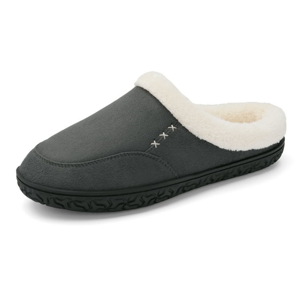 Bruno Marc Men's House Slippers for Men Indoor Outdoor Memory Foam Slipon Warm Fuzzy NonSlip