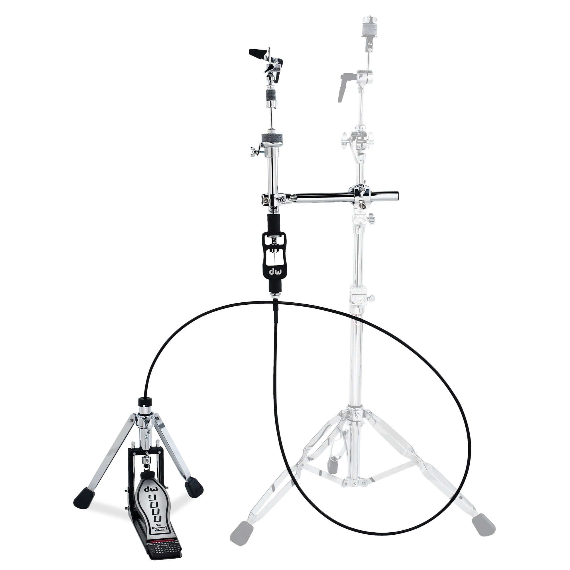 DW Drum Lowboy Remote Hi Hat Stand with 10' Cable