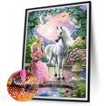 thumbnail image 2 of Pintura de diamante 5D DIY Kit de caballo de taladro redondo completo Decoración de arte para el hogar (K364) Hugtrwg Para estrenar, 2 of 9