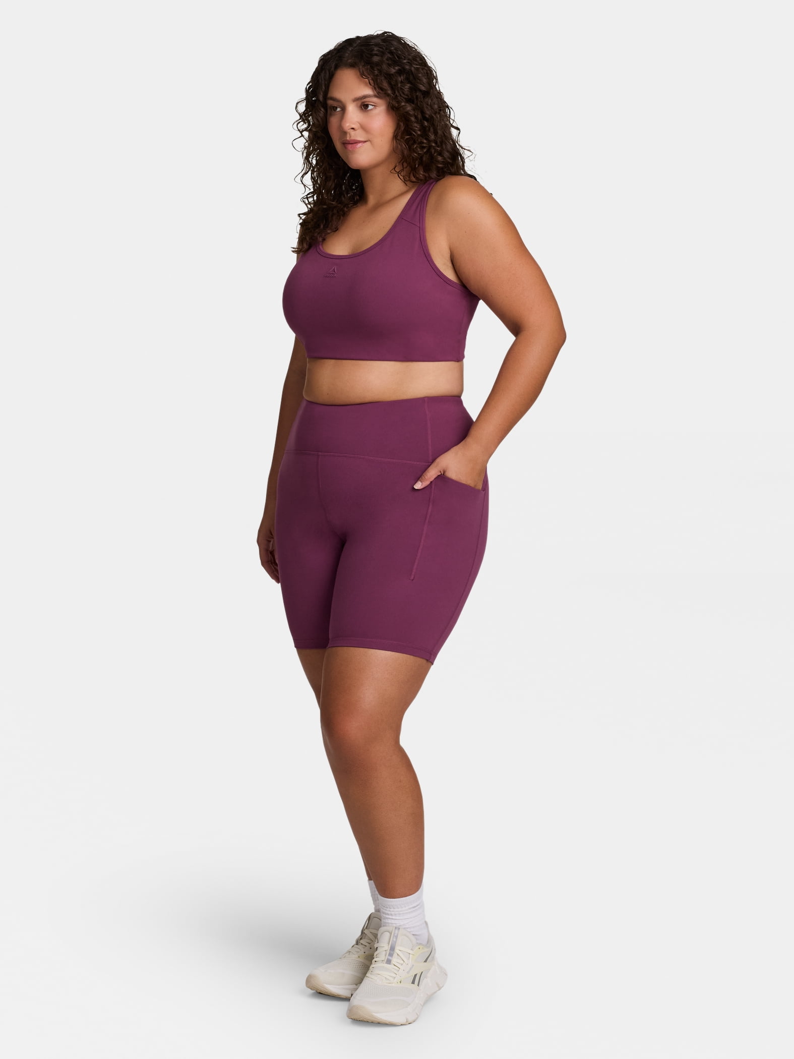 Reebok Women's Reflex High Rise Short, 7" Inseam, Sizes XS-4X