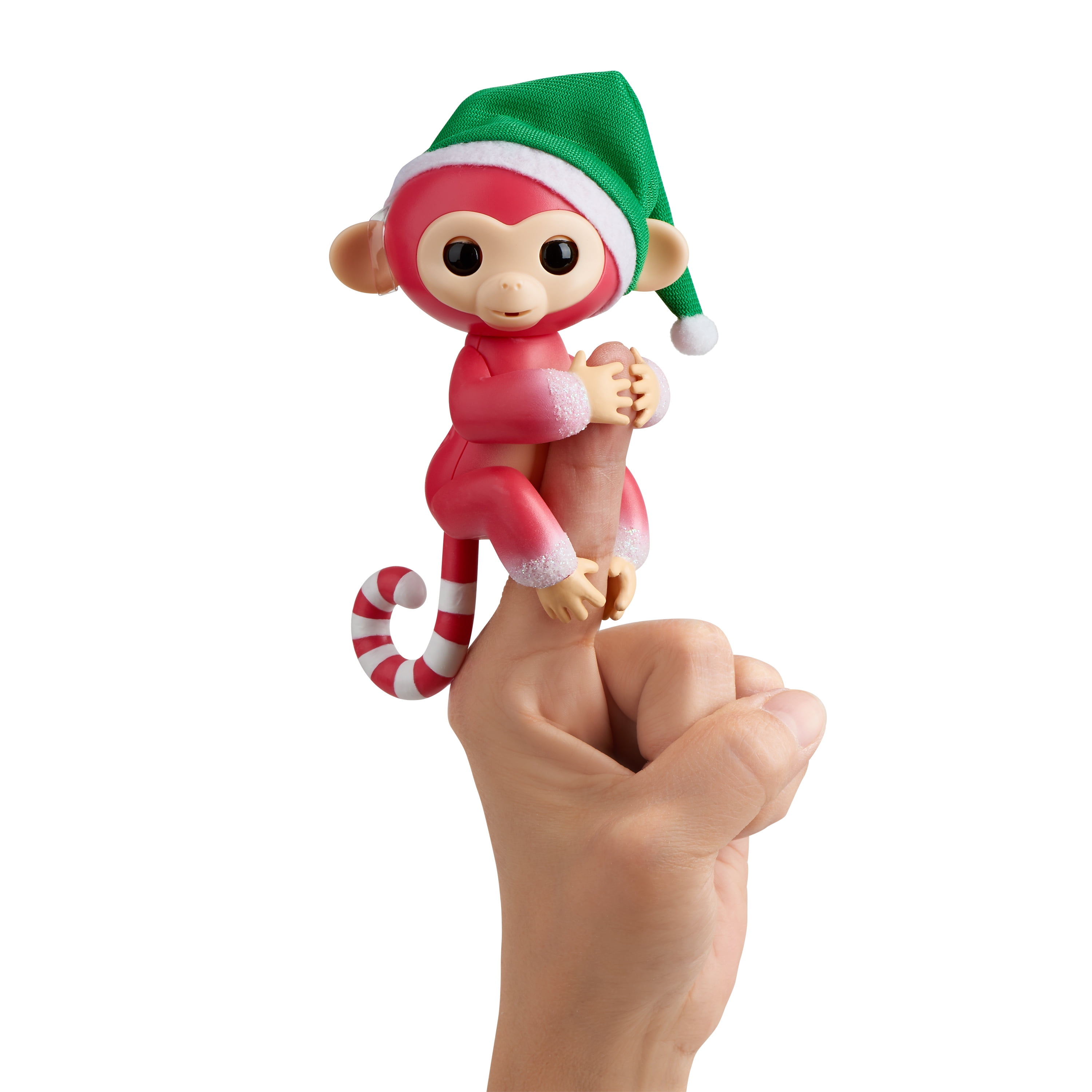 Christmas Fingerlings Holly Jolly and Bonus Mini Merry Monkeys Rare Exclusives 